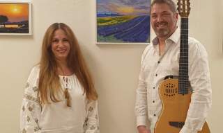 Painting to Live Music | The Guildford Institute