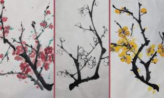 Chinese Brush Painting – Plum Blossom | The Horton Arts Centre