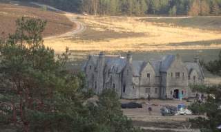 Skyfall film set at Hankley Common, Surrey