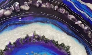 Resin and Crystal Geode Workshop | The Guildford Institute