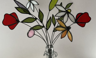 Stained Glass Flowers workshop