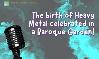 The birth of Heavy Metal celebrated in a Baroque Garden!