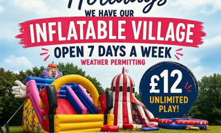 Kids Summer Holidays Inflatable Village