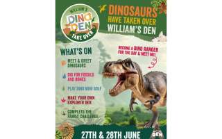 DINO DEN TAKE OVER AT WILLIAM'S DEN