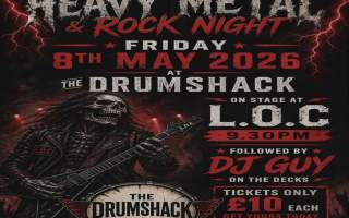 Heavy Metal & Rock Night - Friday 8th May 2026