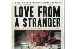 Beverley Theatre Company - Love from a Stranger
