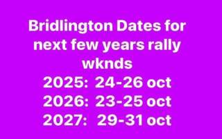 Bridlington Scooter Rally 2026