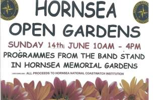 Hornsea open gardens