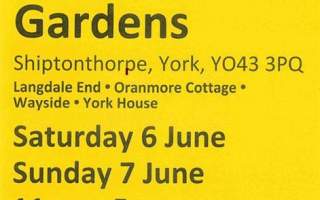 National Garden Scheme. Shiptonthorpe Gardens