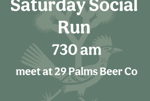 Twentynine Palms Run Club Saturday Social Run