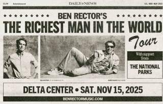 Ben Rector: The Richest Man In The World Tour