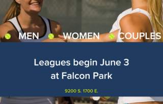 Adult Tennis Leagues