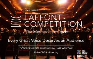 Utah District Metropolitan Opera Laffont Competition Concert