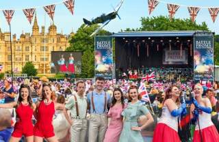 Burghley House Battle Proms Picnic Concert