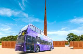 Lincoln BIG Tour Bus