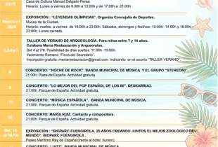August cultural agenda