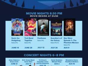 2024 Outdoor Movie Nights at UP Orem