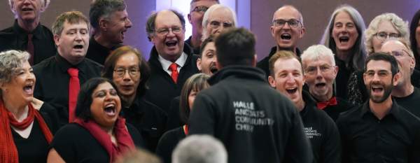 Hallé Ancoats Community Choir singing workshop