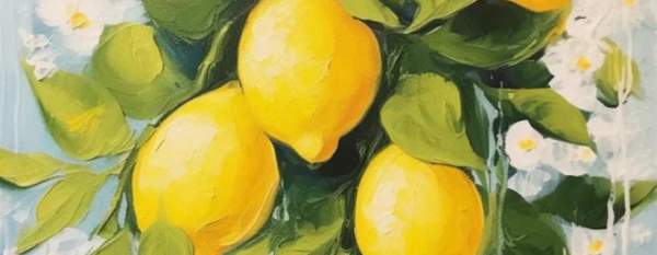 Summer Lemons, Paint & Sip at Garten Bar