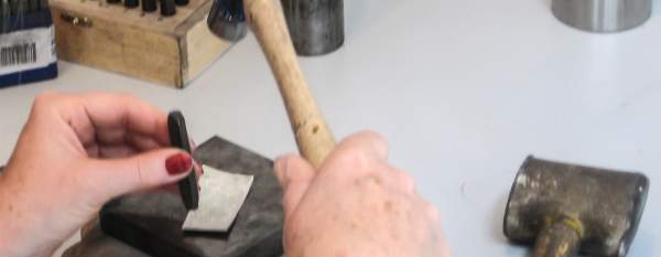Pewter jewellery workshops and craft classes