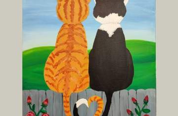 Acrylic Painting for Beginners – Love Cats