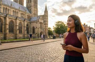 AudaTours Lincoln Audio Tour: Echoes of Cathedrals, Castles & Timeless Streets