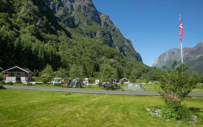 Camping in the Sognefjord