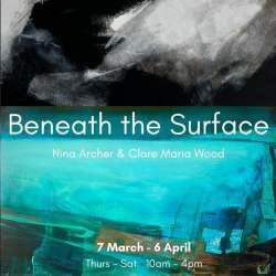 Beneath the Surface exhibition at the LAKE gallery