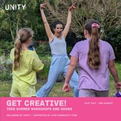 Get Creative! Free summer workshops & shows for kids and families