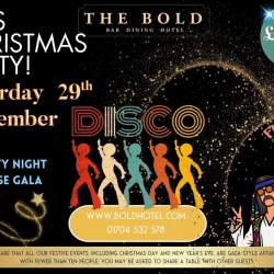 70's DJ Christmas Party Night