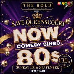 80's Comedy Bingo for Queenscourt