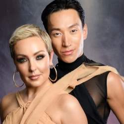 Amy Dowden and Carlos Gu