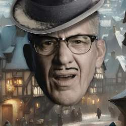 Count Arthur Strong is Charles Dickens in ‘A Christmas Carol’