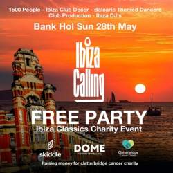 Ibiza Classics - Free Party in aid of Clatterbridge Cancer