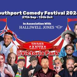 The Southport Comedy Festival Under Canvas