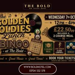The Golden Oldies Lunch & Bingo