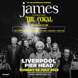 On The Waterfront - James, The Coral and Red Rum Club