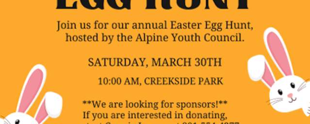 Alpine Easter Egg Hunt 2024