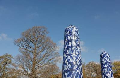 Expressions in Blue: Monumental Porcelain by Felicity Aylieff