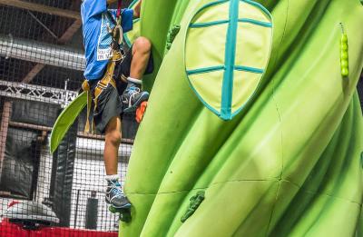 Be like Jack and climb a giant bean stalk and other fun themed walls in our Adventure Zone!