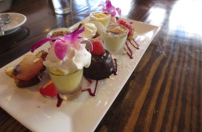 French assortment desert