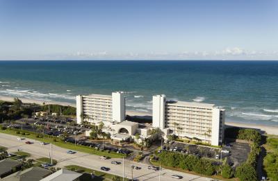 DoubleTree Suites by Hilton Melbourne Beach Oceanfront Aerial View
