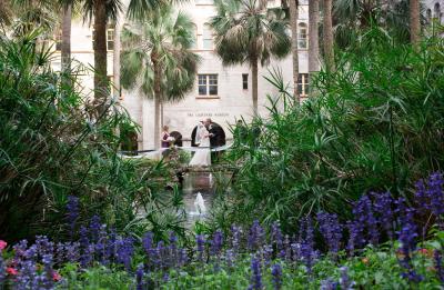 Courtyard of The Lightner Museum