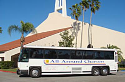 All Around Charters Bus