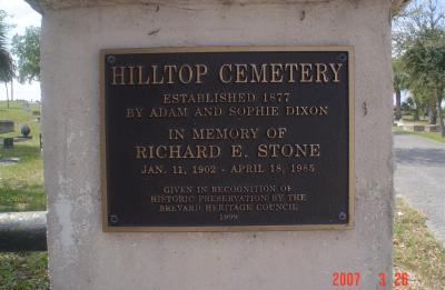 Hilltop Cemetery/Cemetery Hill
