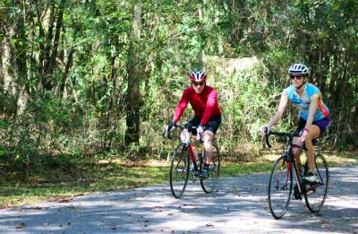 Cycling the Good Neighbor Trail in Brooksville