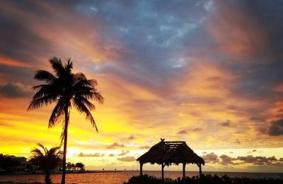 Sunset at Caloosa Cove Resort
