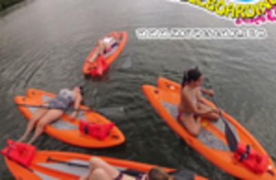 Relaxing on the water