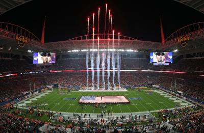 Kickoff of the 2018 College Football Playoff Semifinal at the Capital One Orange Bowl