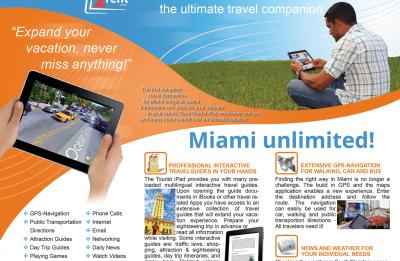 Broschure iPad Rental for Travellers in Miami